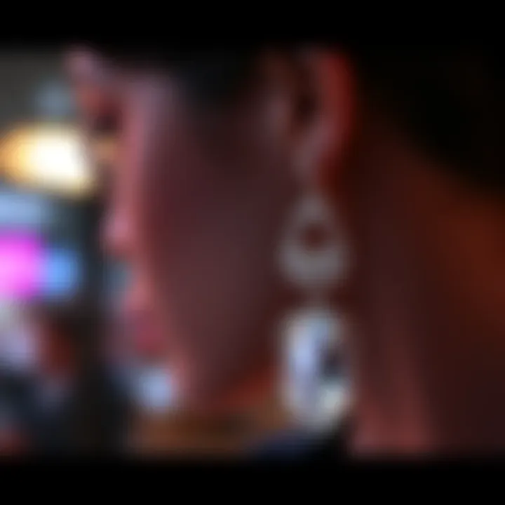 Magnificent Examining the Allure of Shiny Crystal Earrings