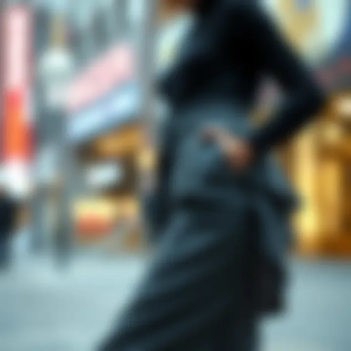 Magnificent Exploring Dress Pants with Skirt Overlay: A Unique Fashion Statement