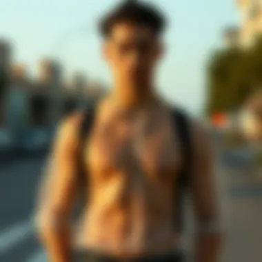 Magnificent Exploring the Aesthetic and Cultural Significance of Men's Sheer Tops