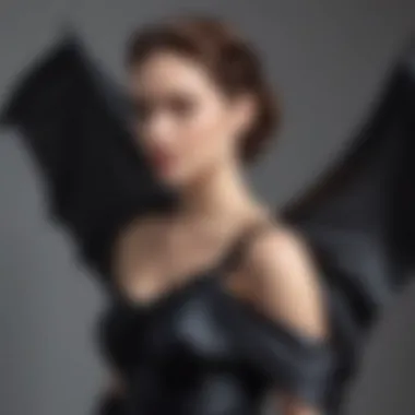 Magnificent Exploring the Aesthetics of One Shoulder Bat Wing Dresses