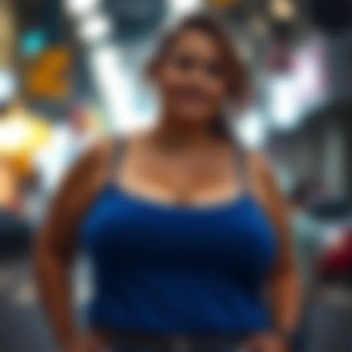 Magnificent Exploring the Versatility of Plus Size Blue Tank Tops