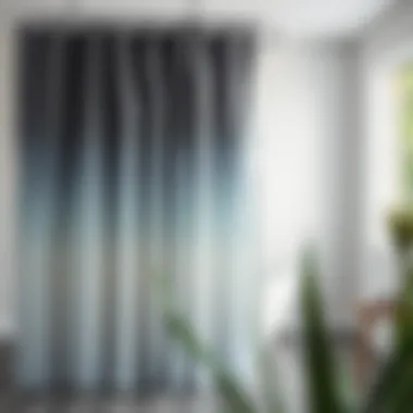 Magnificent The Multifaceted Appeal of Grey Ombre Shower Curtains