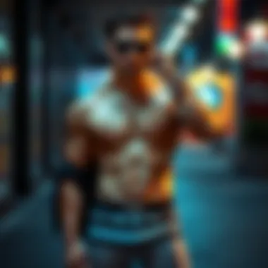 A fashionable individual wearing boxers as part of an outfit