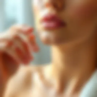 Achieving Smooth Skin with Depilators Smooth skin after using a depilator, highlighting skin health.