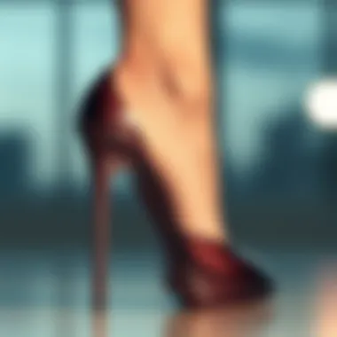 Types of common high heel damages