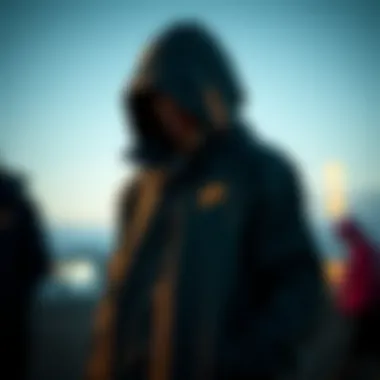 Sustainable fashion concept featuring Nike jackets and eco-friendly materials