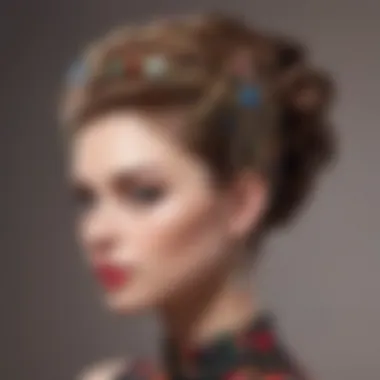 An array of culturally significant hairstyling accessories