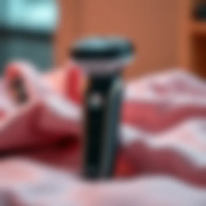 Showcasing innovative features of modern electric shavers