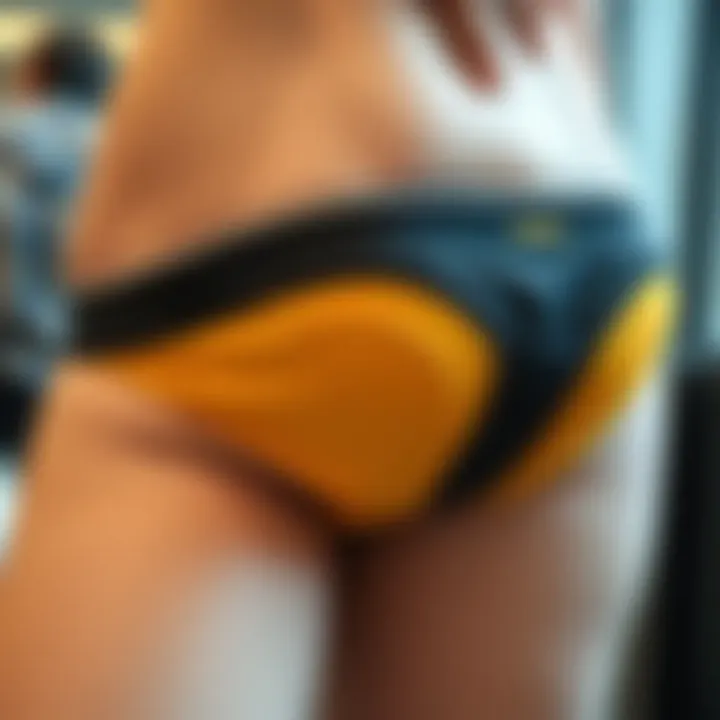 Innovative Adjustable Pouch Design Close-up view of adjustable pouch design showcasing innovative structure