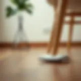 Protecting Hardwood Floors with Felt Felt chair leg floor protector on wooden floor