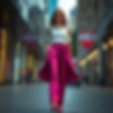 Notable Exploring Dress Pants with Skirt Overlay: A Unique Fashion Statement