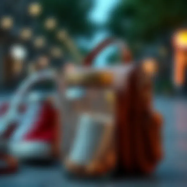 Combination of reusable containers integrated into fashionable accessories