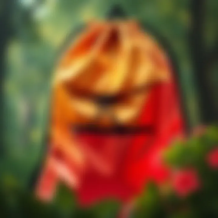 Lightweight drawstring backpack in vibrant colors and designs