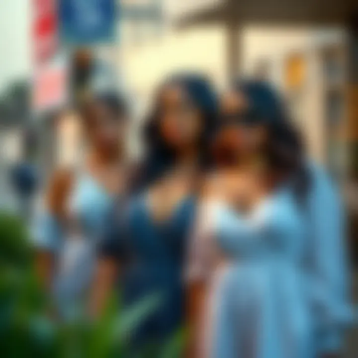 Inclusive fashion showcase featuring long line tops