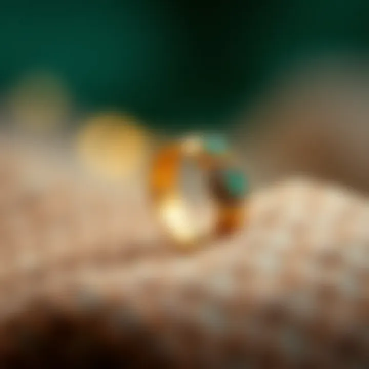 Symbolic ring connector jewelry reflecting cultural significance