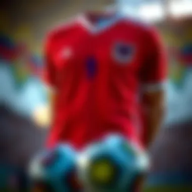 Symbolism in the colors and emblems of the Albania jersey