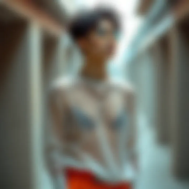 Exploring the Aesthetic and Cultural Significance of Men's Sheer Tops Summary