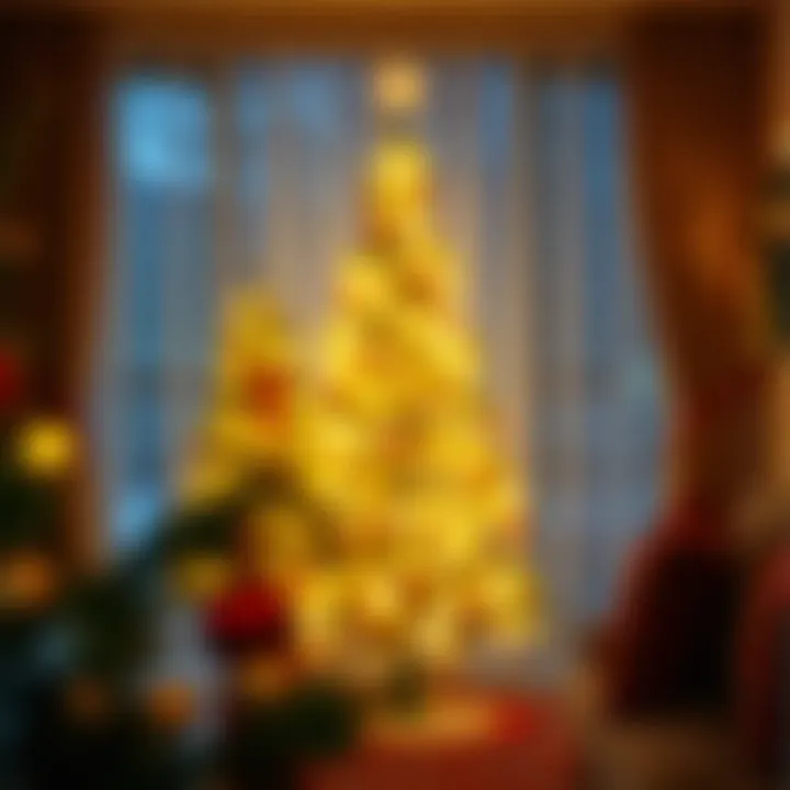 Exploring the Aesthetics and Functionality of Christmas Tree Curtains Introduction
