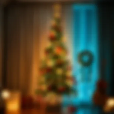 Exploring the Aesthetics and Functionality of Christmas Tree Curtains Summary