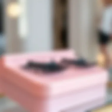 Elegant Display of Luxurious Mink Lashes Luxurious 20mm mink lashes displayed elegantly