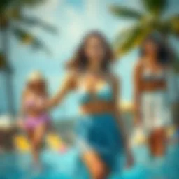Exploring the Allure of Swimsuits with Sheer Skirts Introduction