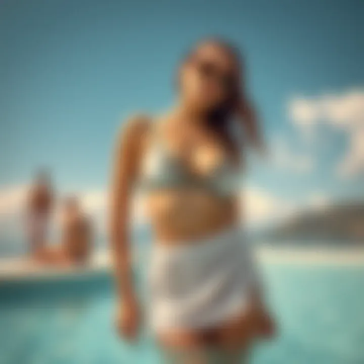 Exploring the Allure of Swimsuits with Sheer Skirts Summary