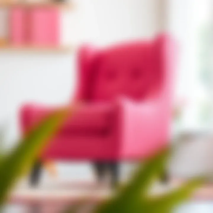 Notable Exploring the Appeal of Pink Slipcover Chairs