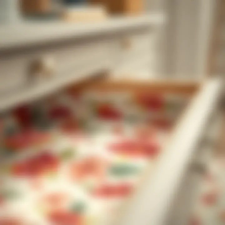 Notable Exploring the Art and Functionality of Floral Drawer Liners