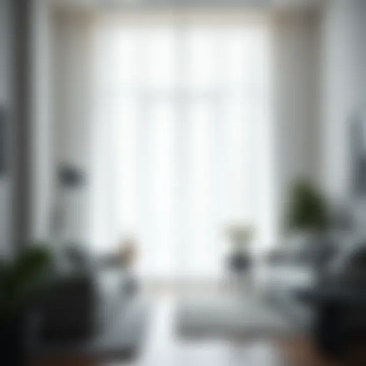 Exploring the Essence of Opaque White Curtains in Modern Interiors Introduction