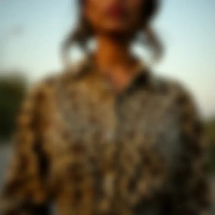 Sustainable fabrics for leopard print designs