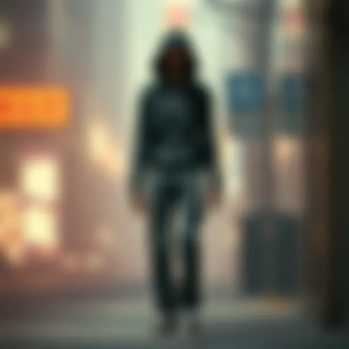 An abstract representation of Y2K fashion influences