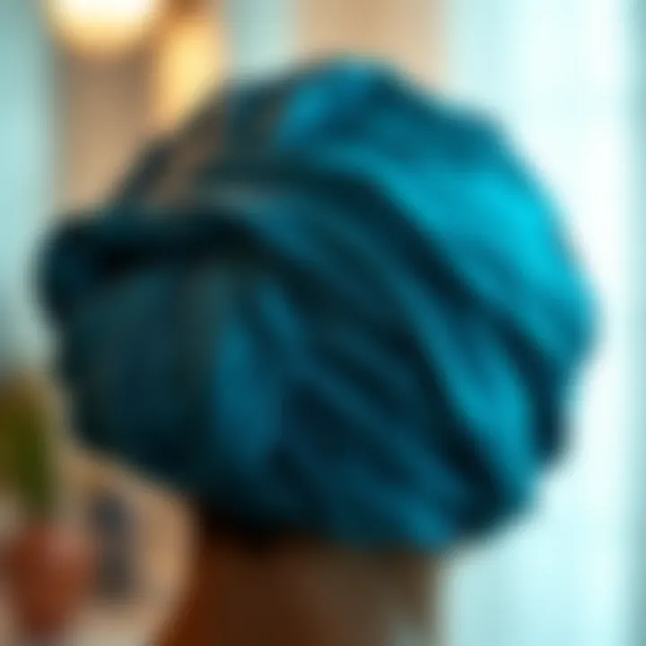 Hair turban as an essential component of hair care routine