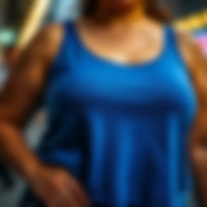 Notable Exploring the Versatility of Plus Size Blue Tank Tops