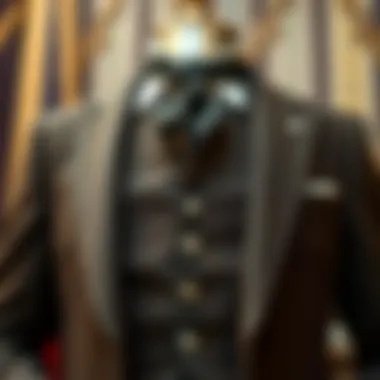 The Elegance of a Western Waistcoat Elegant western waistcoat displayed on a tailored suit