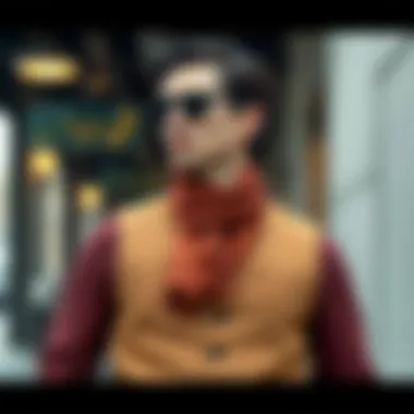 Modern Styling with the Western Waistcoat Stylish individual showcasing a waistcoat in a modern urban setting