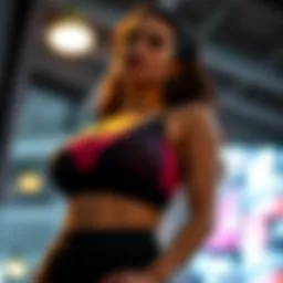 Stylish design of the Wingslove High Impact Sports Bra