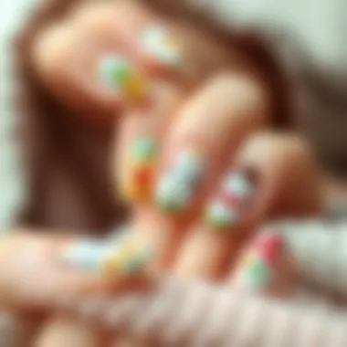 Trendy nail decals inspired by seasonal themes and pop culture