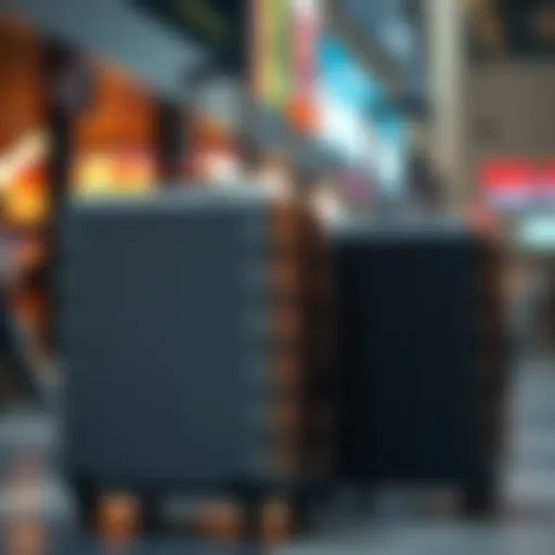 Innovative waterproof luggage design showcasing durability and style