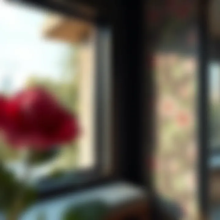 Notable Floral Privacy Window Film: A Stylish Solution for Modern Space Design