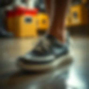 Effective Techniques for Shoe Hygiene Visual representation of effective shoe cleaning techniques