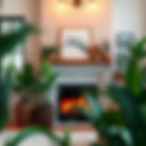 Integrating Fake Plants into Fireplace Decor Introduction