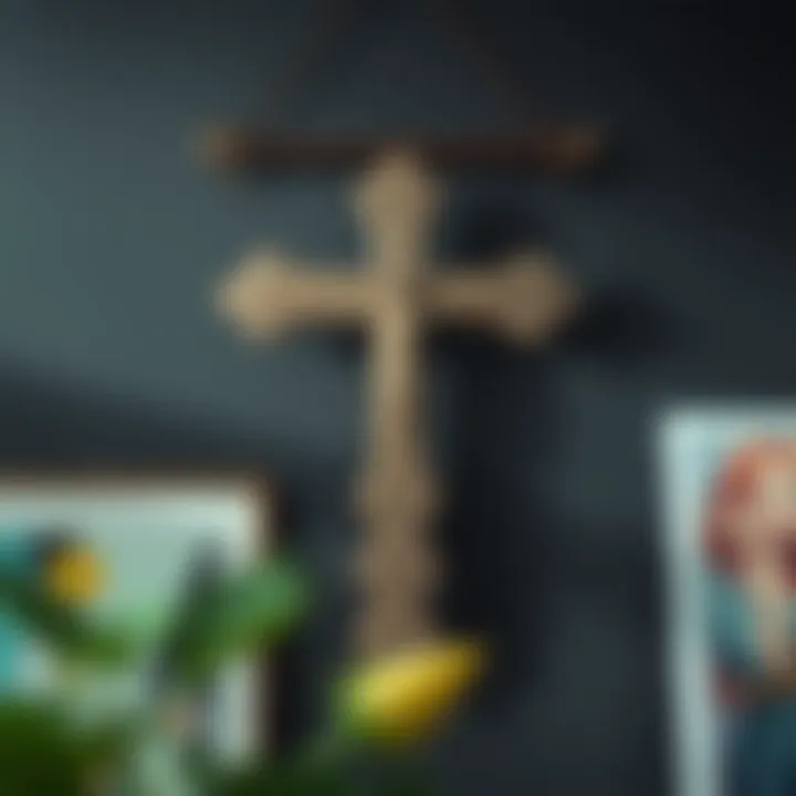 Notable Personalized Cross Wall Hanging: A Fusion of Style and Meaning