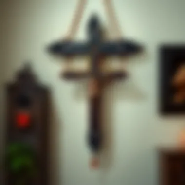 Personalized Cross Wall Hanging: A Fusion of Style and Meaning Summary