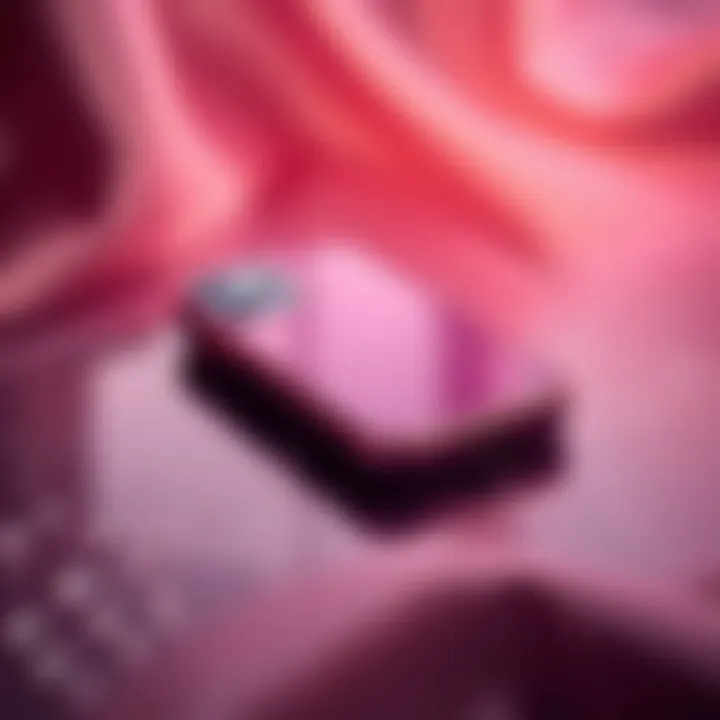 Luxurious materials used in square phone cases