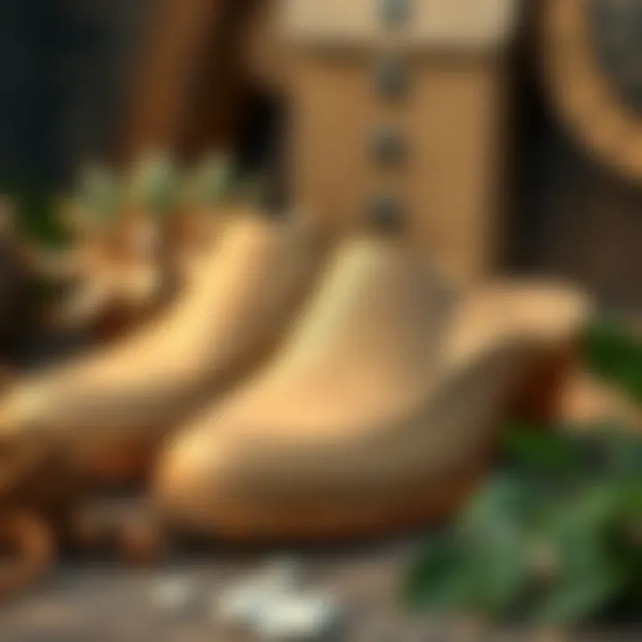 Quality materials used in crafting mule shoes