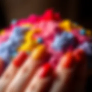 Vibrant array of Rednee Dip Powder colors