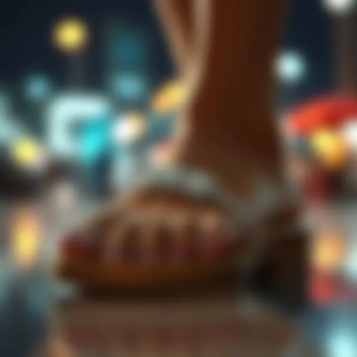 Rhinestone Toe Ring Sandals: A Comprehensive Exploration Summary