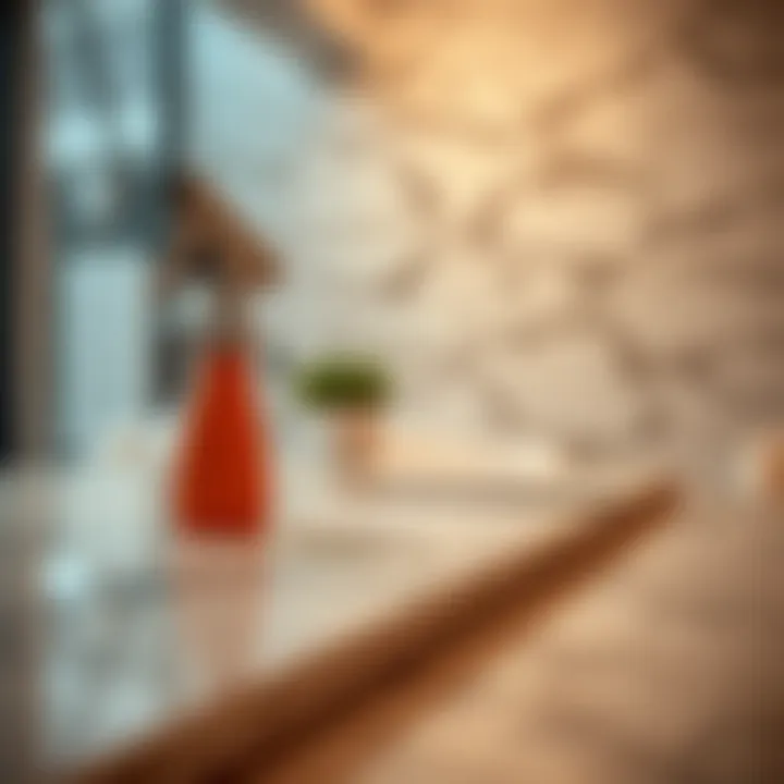 Diverse surfaces cleaned with steam technology