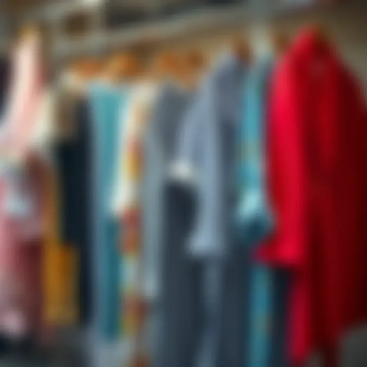 Stylish hanging clothing storage bags enhancing wardrobe aesthetics