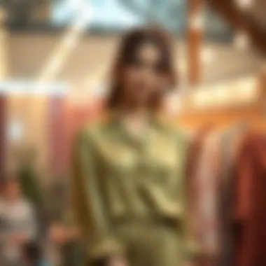 Sustainable Choices in Silk Fabrics Eco-friendly silk alternatives on display